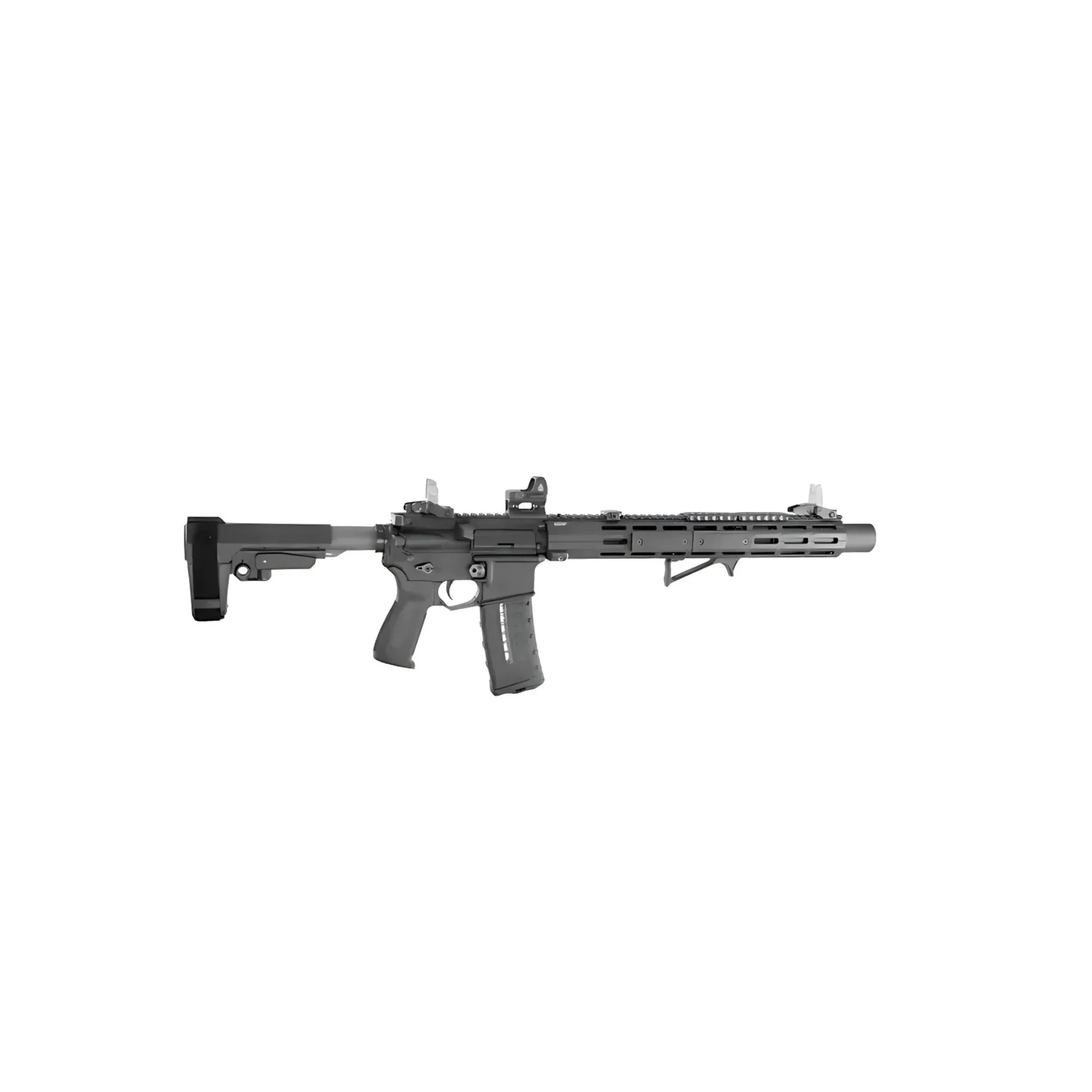UTG PRO Flip-up Front Sight Elevation Adjustable A2 FSP Picatinny (Black) - Image 3
