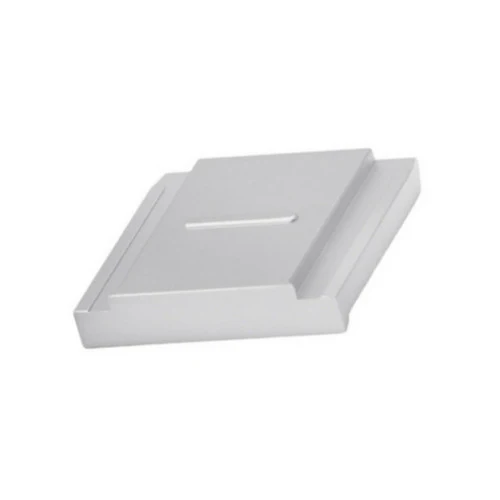 Leica Hotshoe Cover for Leica Q3 Camera (Aluminum, Silver Anodized Finish) - Image 3