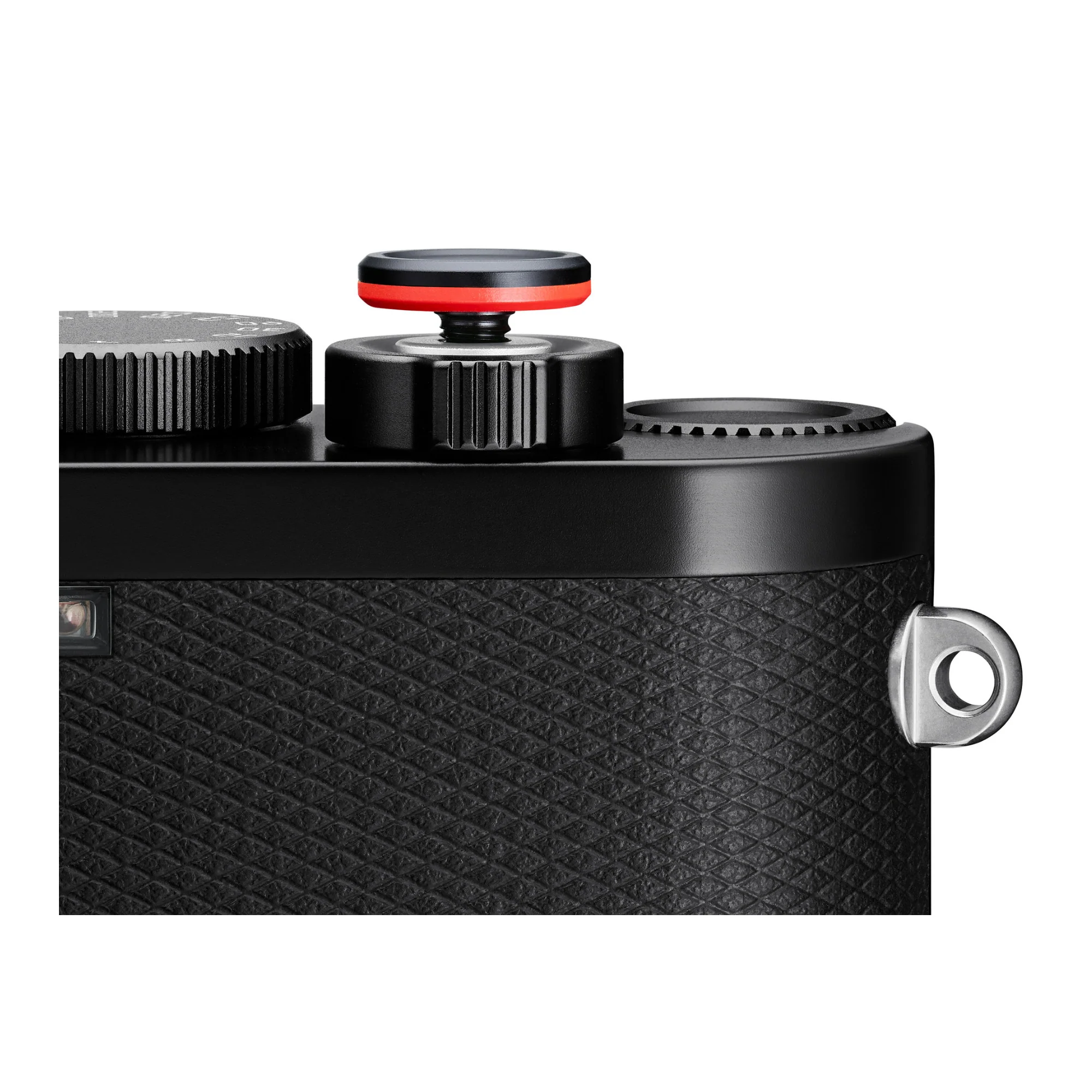Leica Aluminum, Black Anodized Finish Soft Release Button with Thumb Support - Image 5