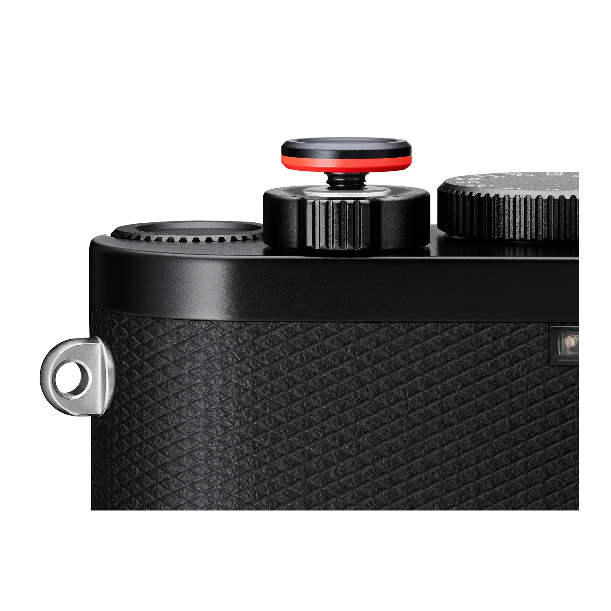 Leica Aluminum, Black Anodized Finish Soft Release Button with Thumb Support - Image 6