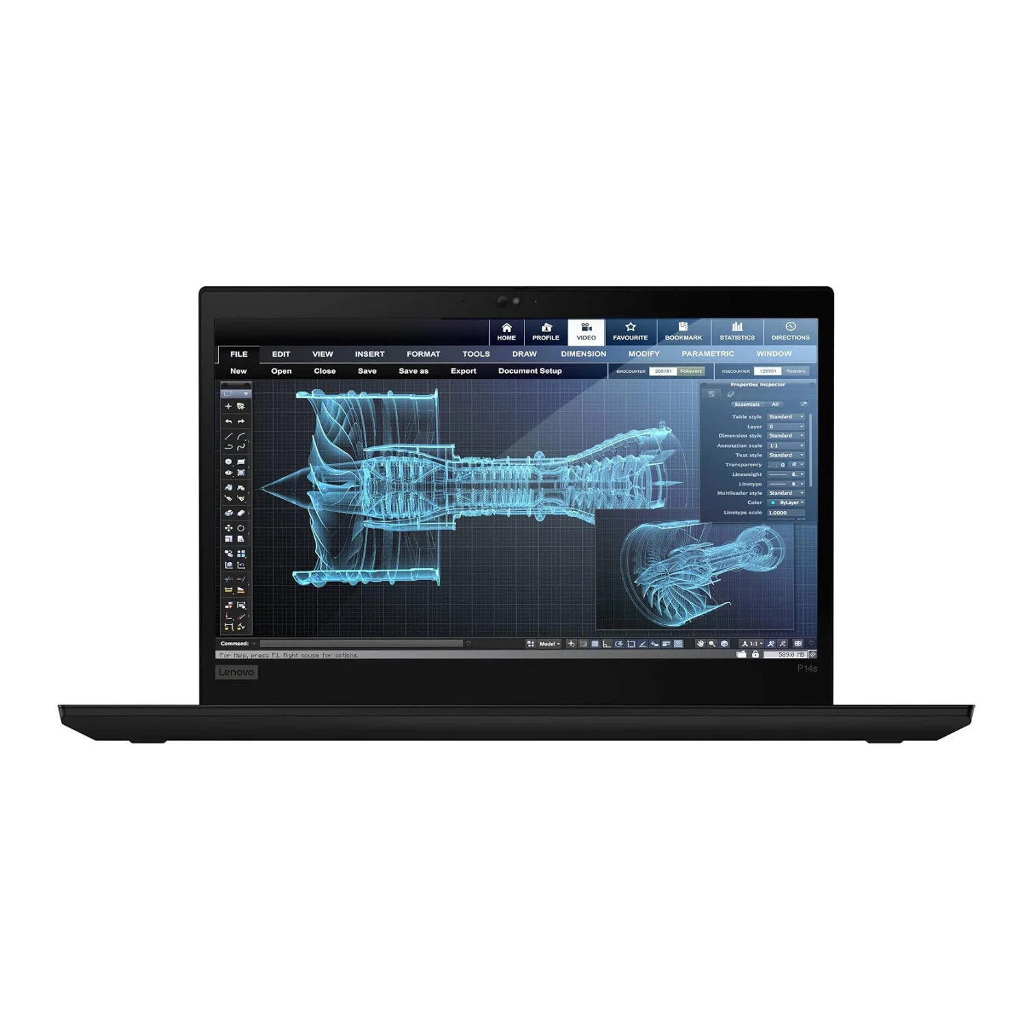 Lenovo ThinkPad T14s 14" FHD Laptop, Intel Core i7-10610U, 32GB RAM, 512GB SSD, Windows 11 Pro (Certified Refurbished) - Image 2