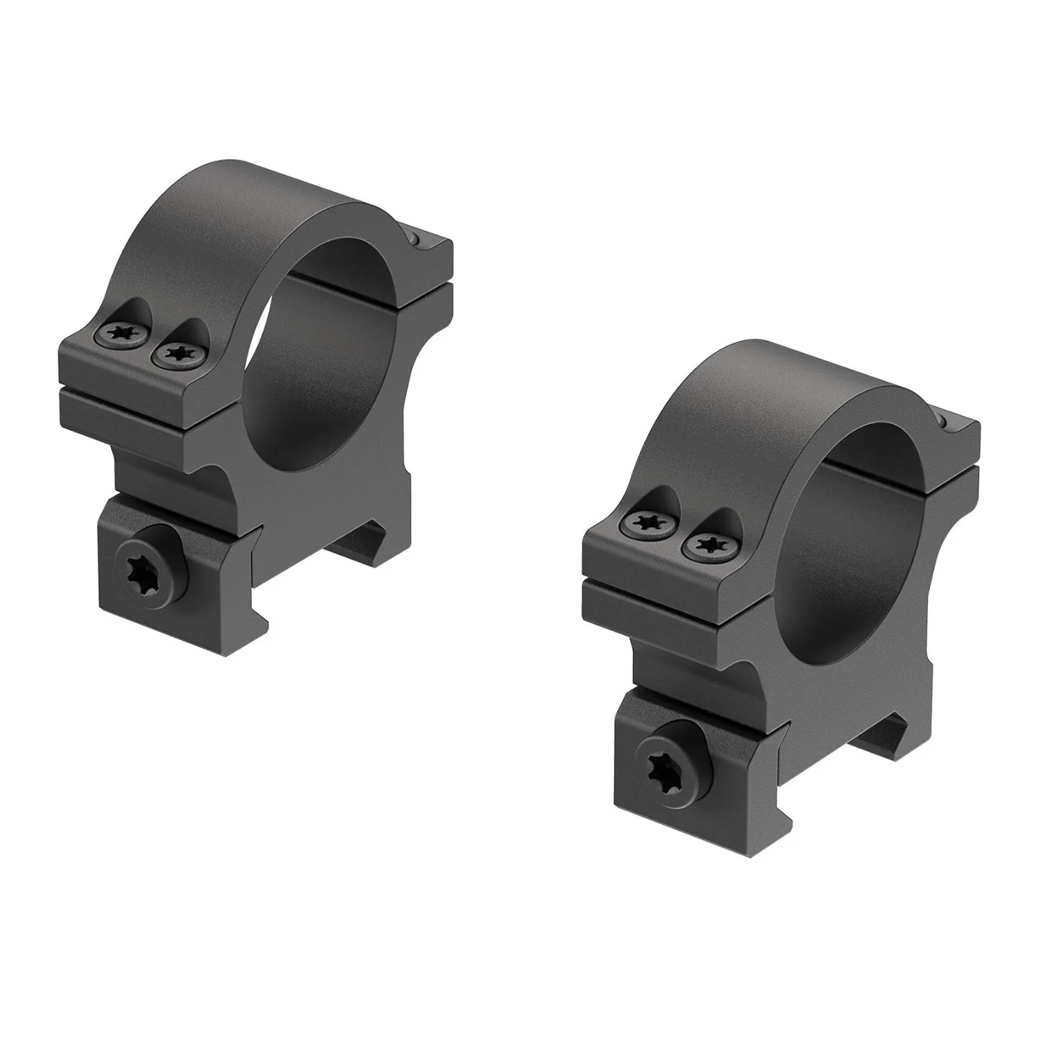 Leupold Open Range Cross-Slot Rings 1-Inch Medium Matte Finish - Image 2