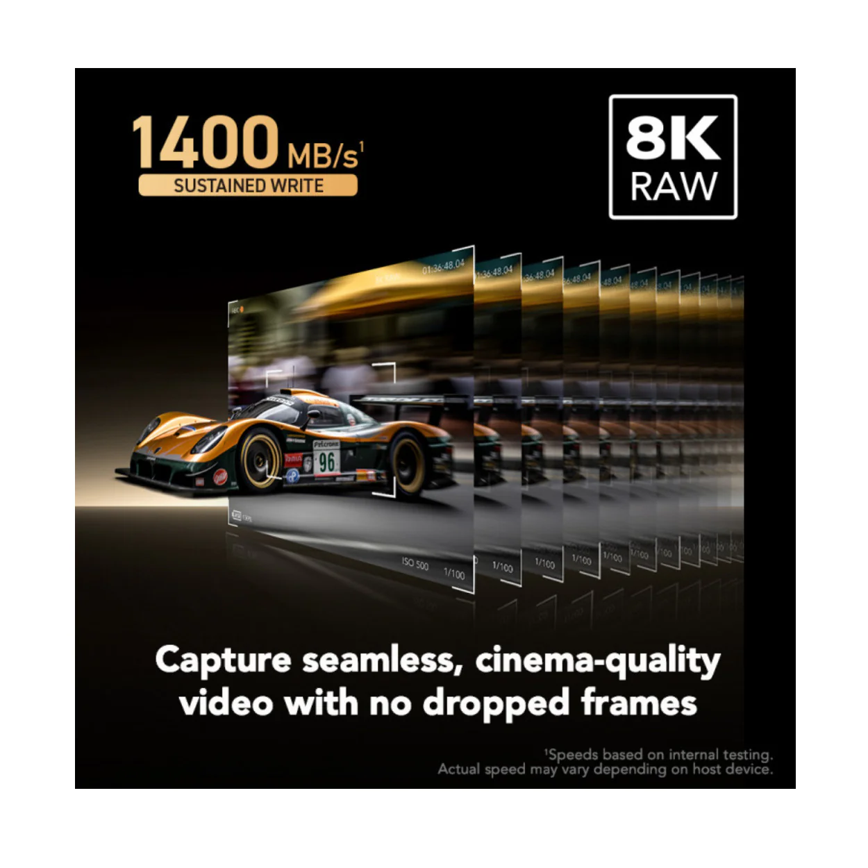 Lexar 640GB Professional GOLD CFexpress 4.0 Type A Memory Card - Image 7