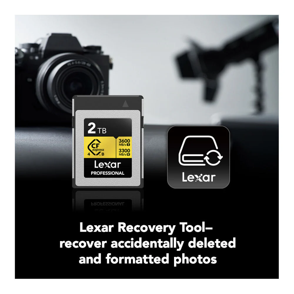 Lexar 2TB Professional GOLD CFexpress 4.0 Type B Memory Card - Image 7