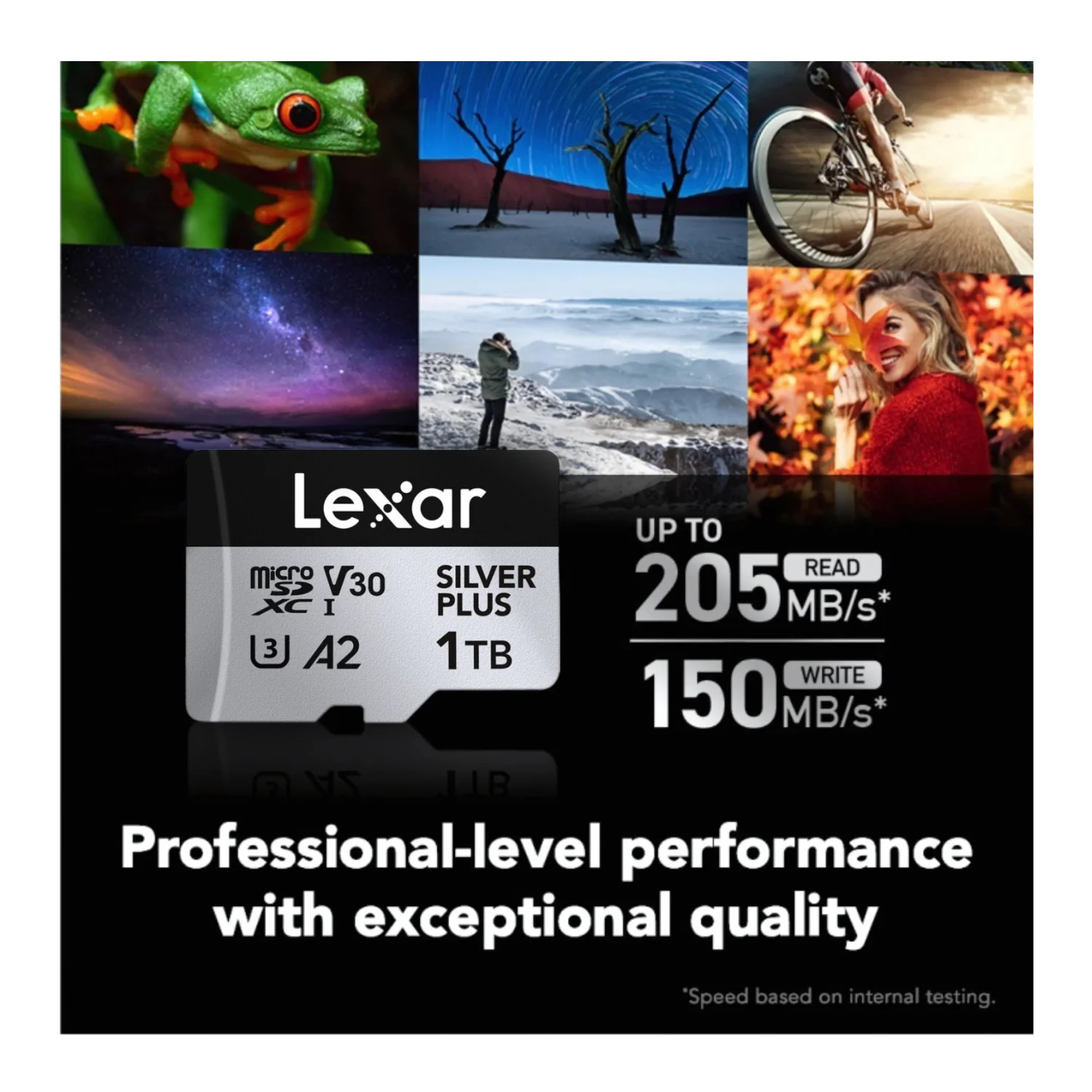 Lexar 1TB Professional SILVER PLUS UHS-I microSDXC Memory Card with Card Reader - Image 5