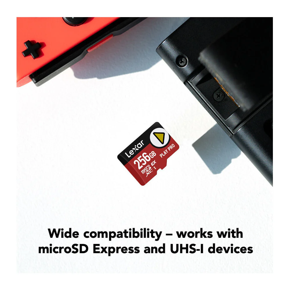 Lexar 256GB PLAY PRO Express Memory Card with 2-in-1 USB 3.0 Card Reader Bundle - Image 4