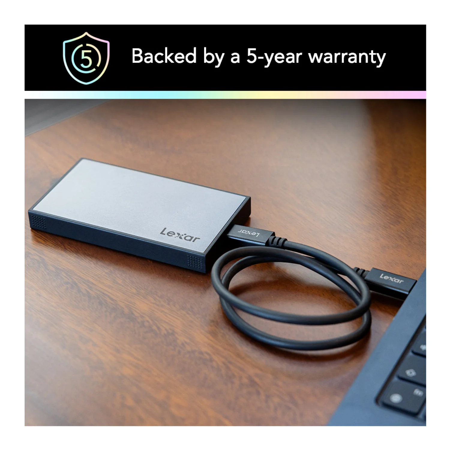 Lexar Professional Workflow Portable 2TB SSD - Aluminum Build, 68-Rated Up to 2000MB/s Read/Write - Image 3