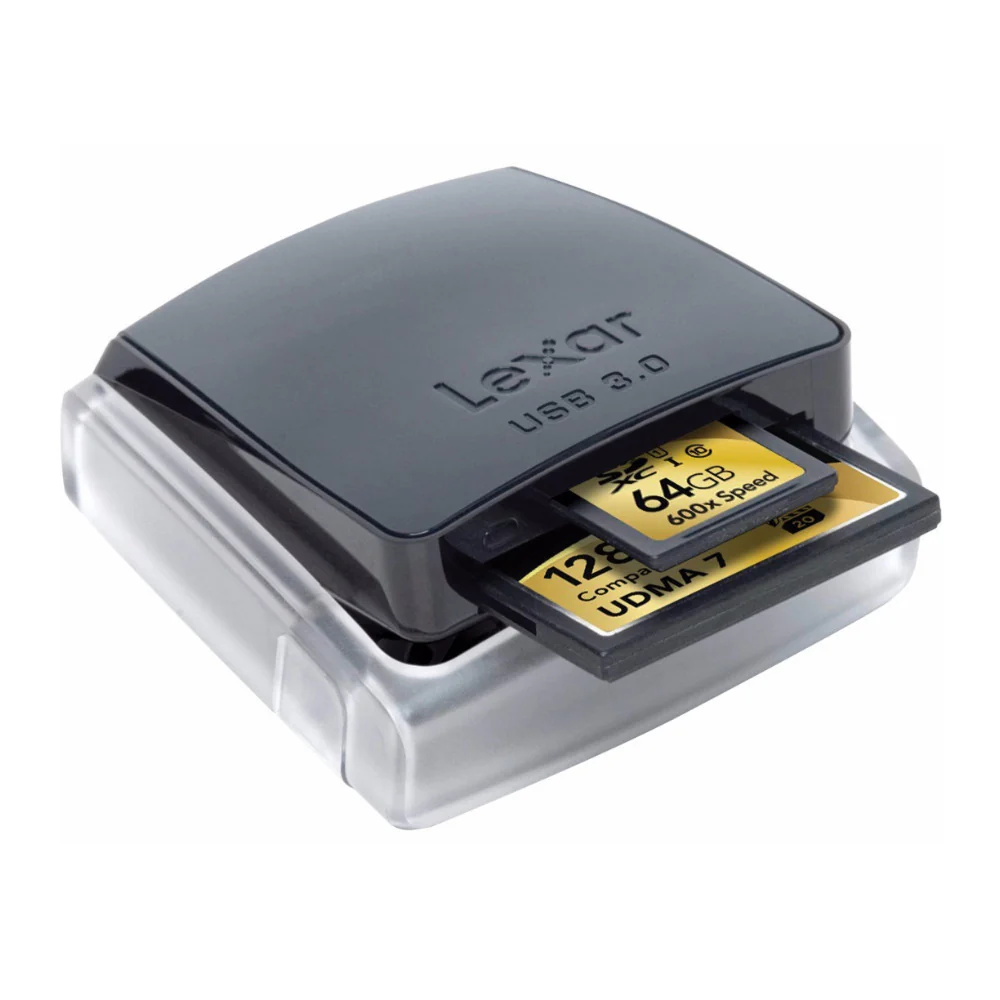 Lexar Professional USB 3.0 Dual-Slot Reader
