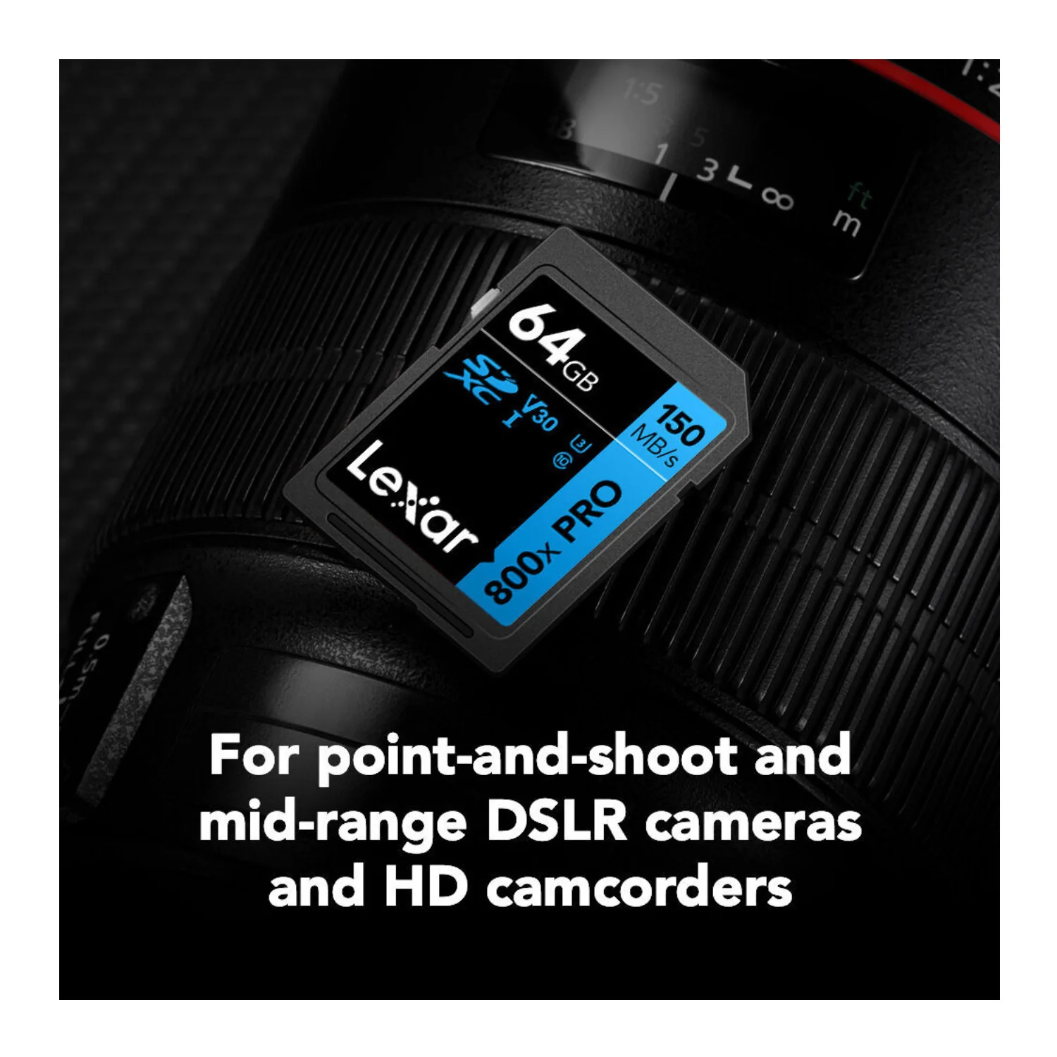 Lexar 64GB High-Performance 800x PRO UHS-I SDXC Memory Card (BLUE Series) - Image 4