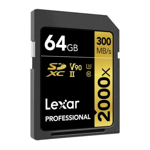 Lexar Professional 2000x 64GB SDXC UHS-II Memory Card, 300MB/s Read, 260MB/s Write (2-Pack) - Image 5