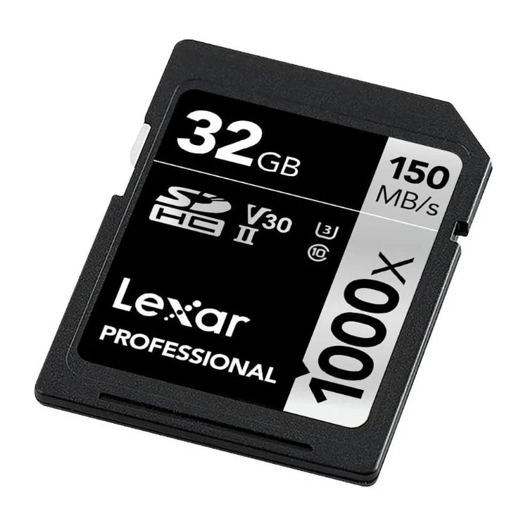 Lexar Professional 1000x 32GB UHS-II SDHC Memory Card - Image 4