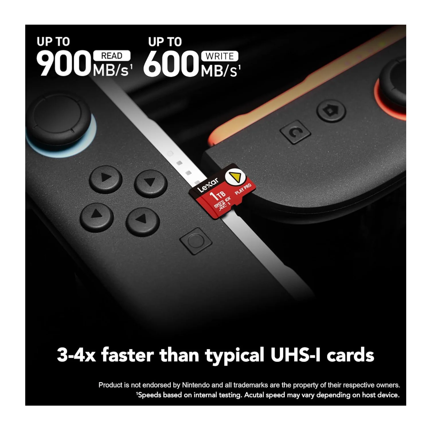 Lexar 1TB PLAY PRO microSDXC Express Memory Card - Image 2