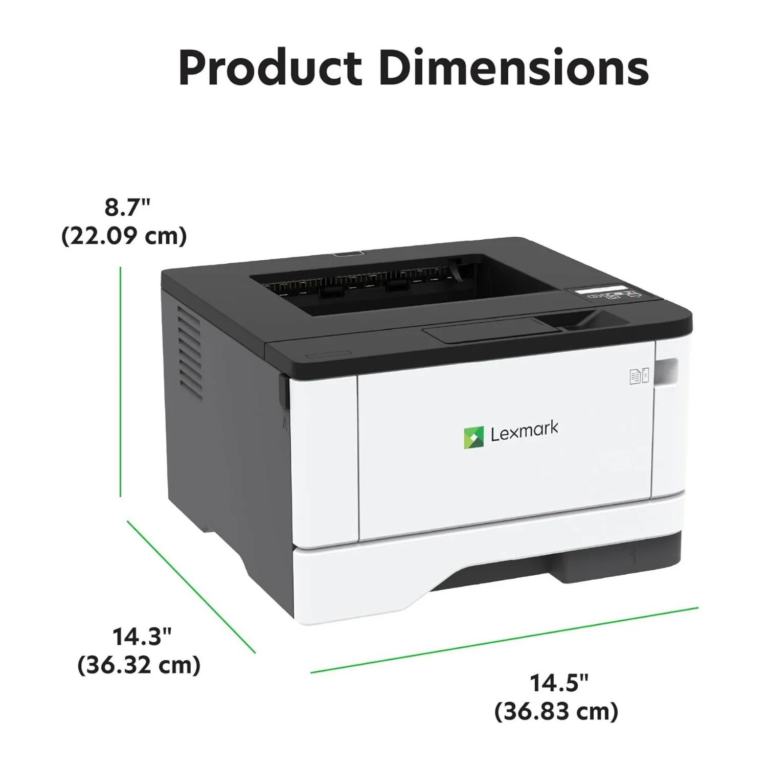 Lexmark MS331dn Monochrome Laser Printer (Used) - Image 6