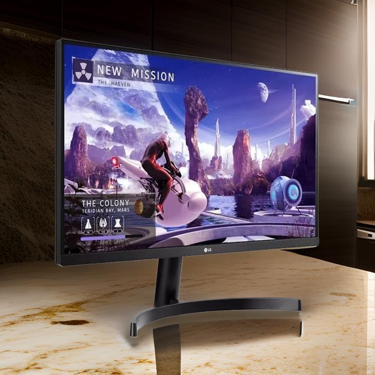 LG 27QN600-B 27-Inch Monitor with 2560 x 1440 IPS Display, HDR10, and AMD FreeSync (Black) - Image 5