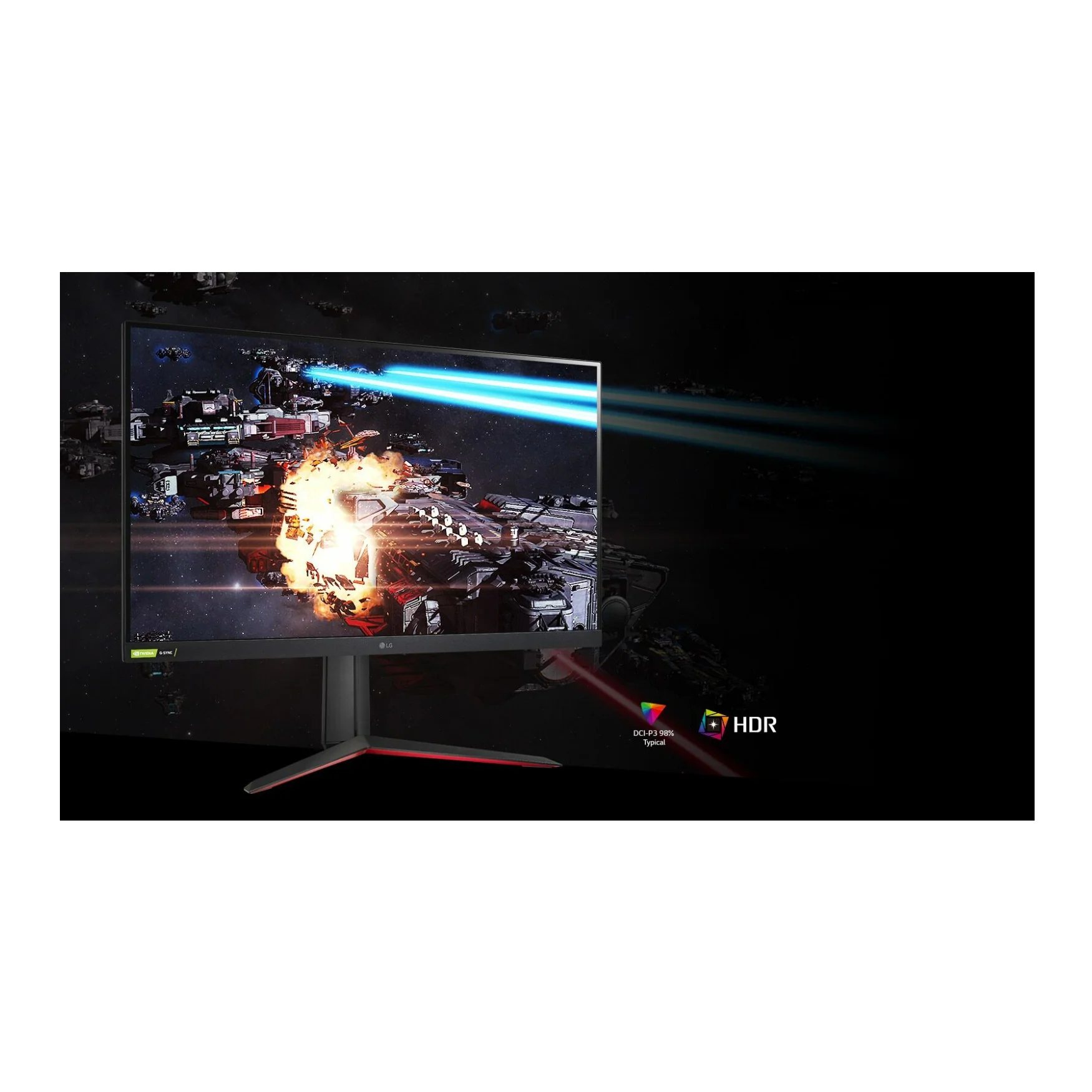 LG 32GP850 32" UltraGear QHD IPS 165Hz Gaming Monitor with G-SYNC (Certified Refurbished) - Image 7