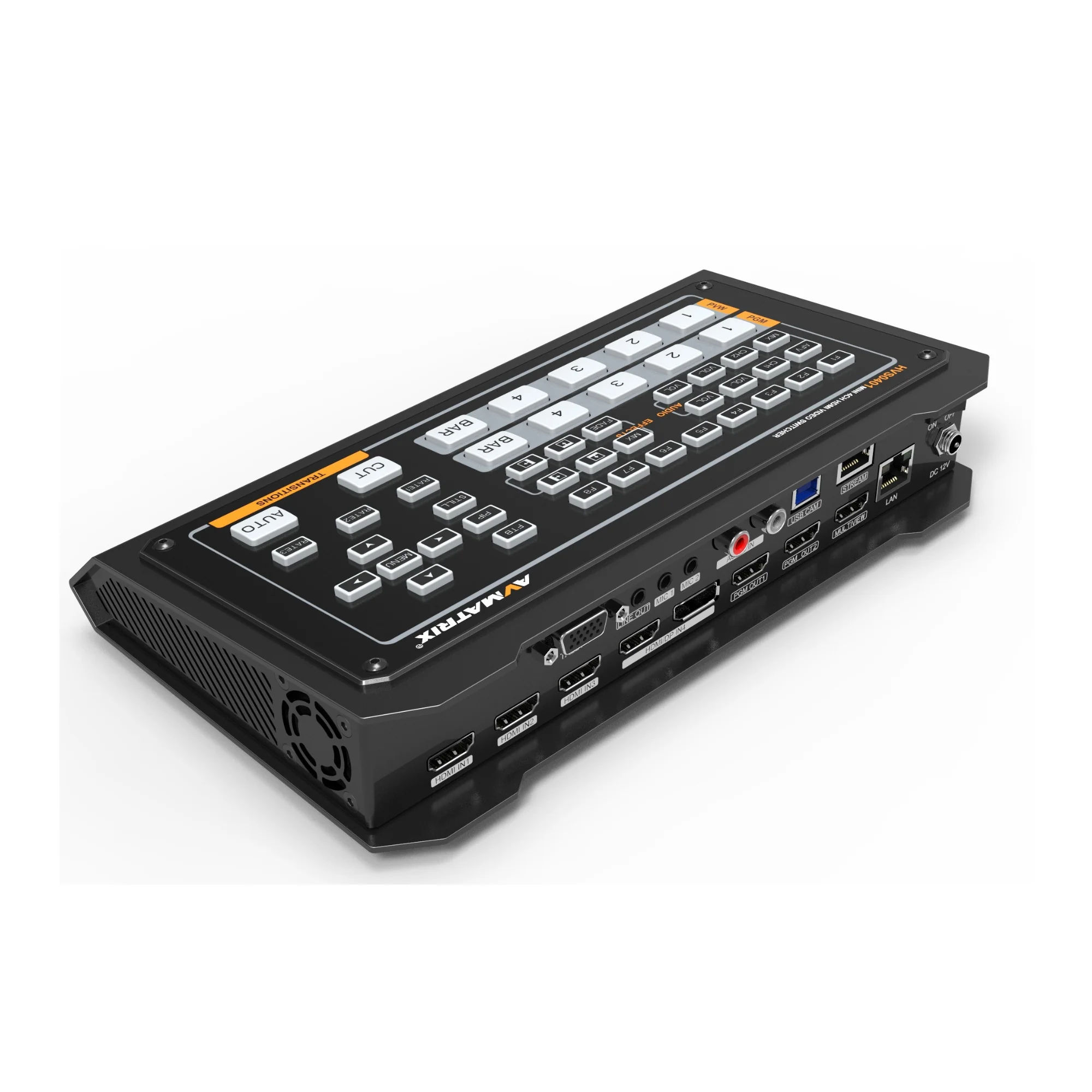 AV Matrix HVS0401 Mini 4-Channel HDMI/DP Multi-format Video Switcher - Image 4