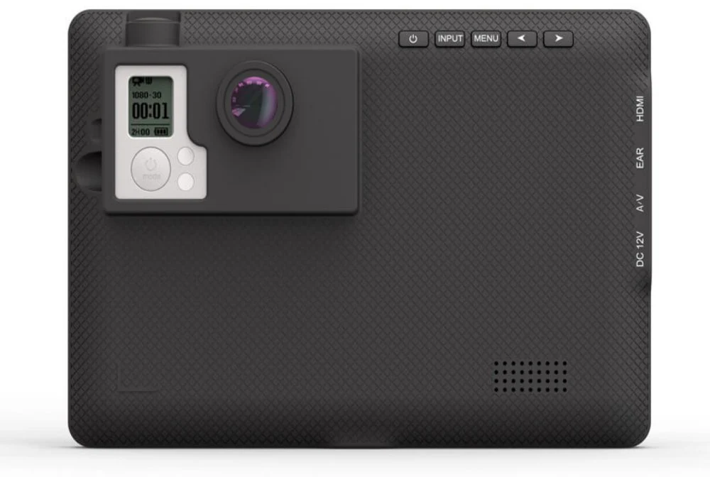 Lilliput MoPro7 7" X-Sports Camera Monitor for GoPro Hero 3+/4 and DSLRs (Black) - Image 2