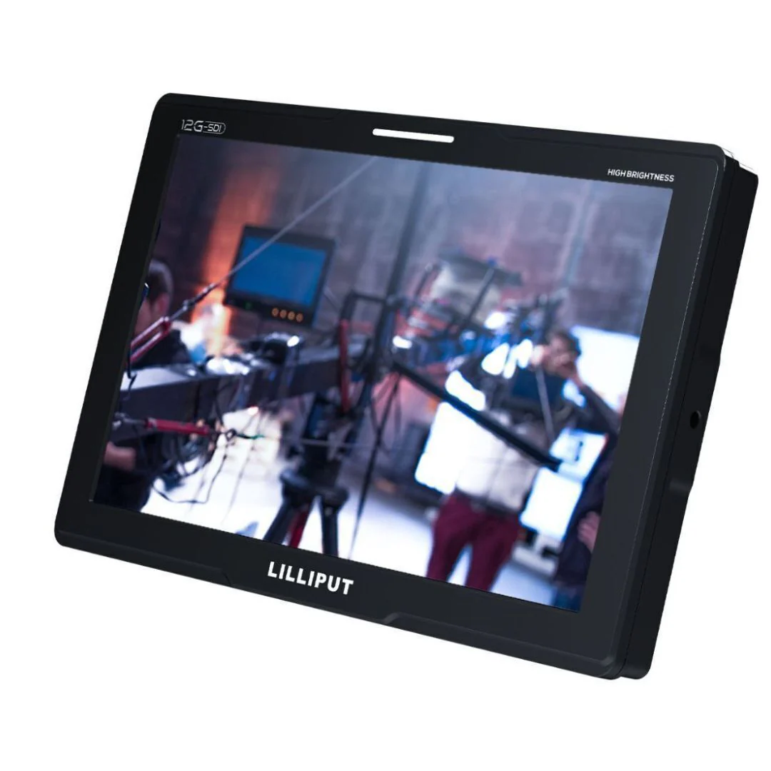 Lilliput Q10 10.1-Inch 1500Nits Ultra Bright LCD On-Camera Monitor with HDMI 2.0 and 12G-SDI (Black) - Image 3