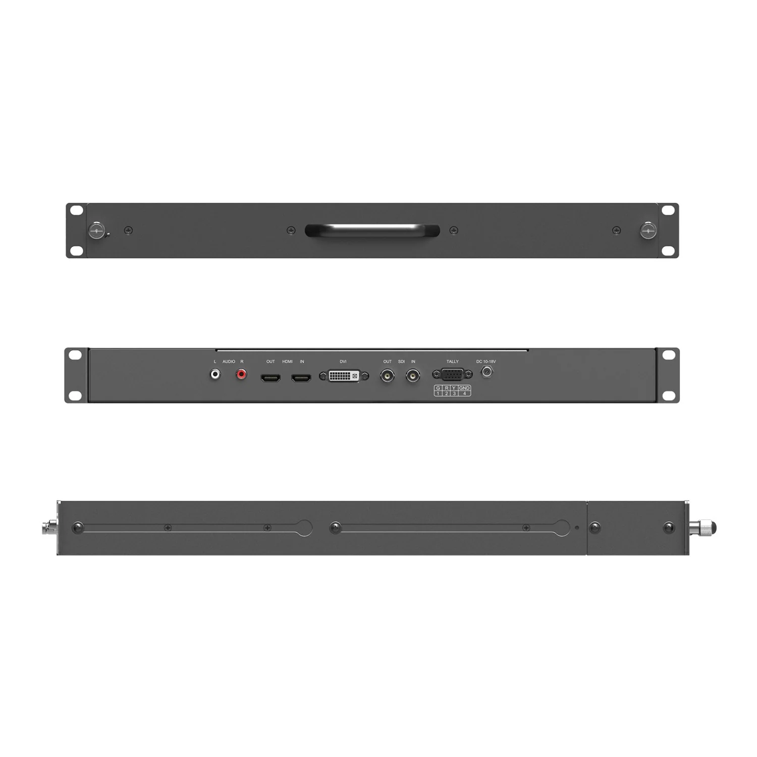 Lilliput RM-1730S 17.3-Inch 1RU FHD Pull-out Rackmount Monitor with Waveform, Vector - Image 9