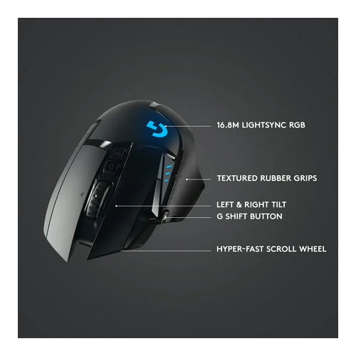 Logitech G502 LIGHTSPEED Wireless Gaming Mouse - Image 9