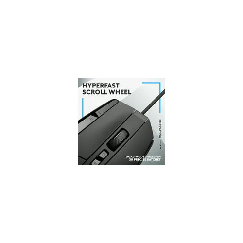Logitech G502 X Corded Gaming Mouse (Black) - Image 11