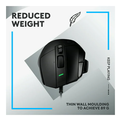 Logitech G502 X Corded Gaming Mouse (Black) - Image 17