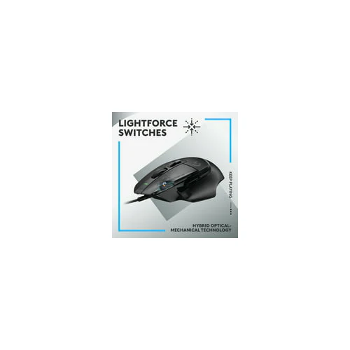 Logitech G502 X Corded Gaming Mouse (Black) - Image 7