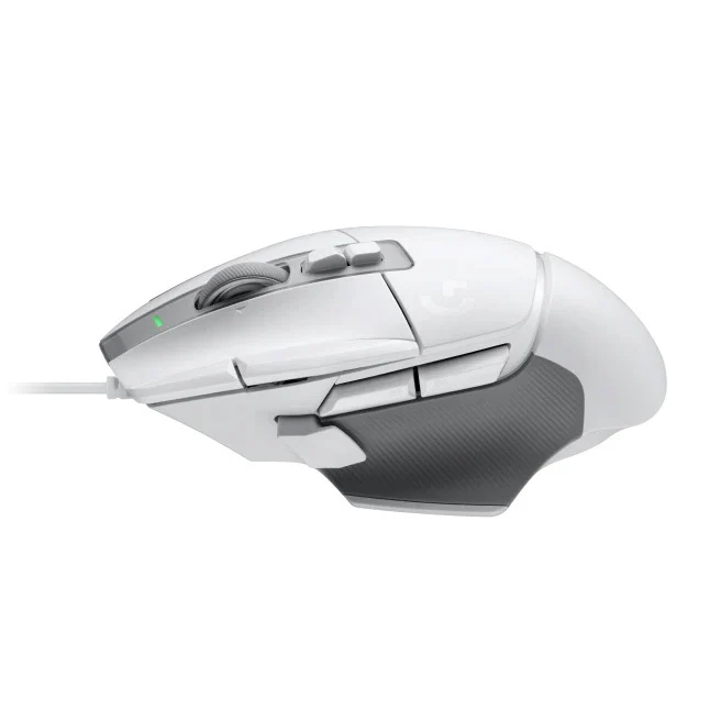 Logitech G502 X Corded Gaming Mouse (White) - Image 2