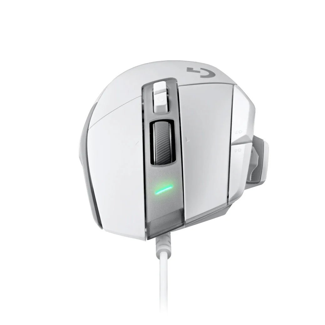 Logitech G502 X Corded Gaming Mouse (White) - Image 4