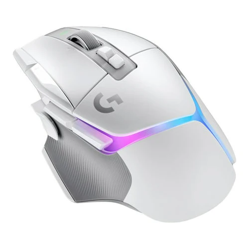 Logitech G502 X PLUS Wireless Gaming Mouse (White)