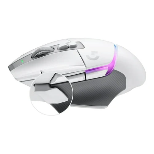 Logitech G502 X PLUS Wireless Gaming Mouse (White) - Image 6