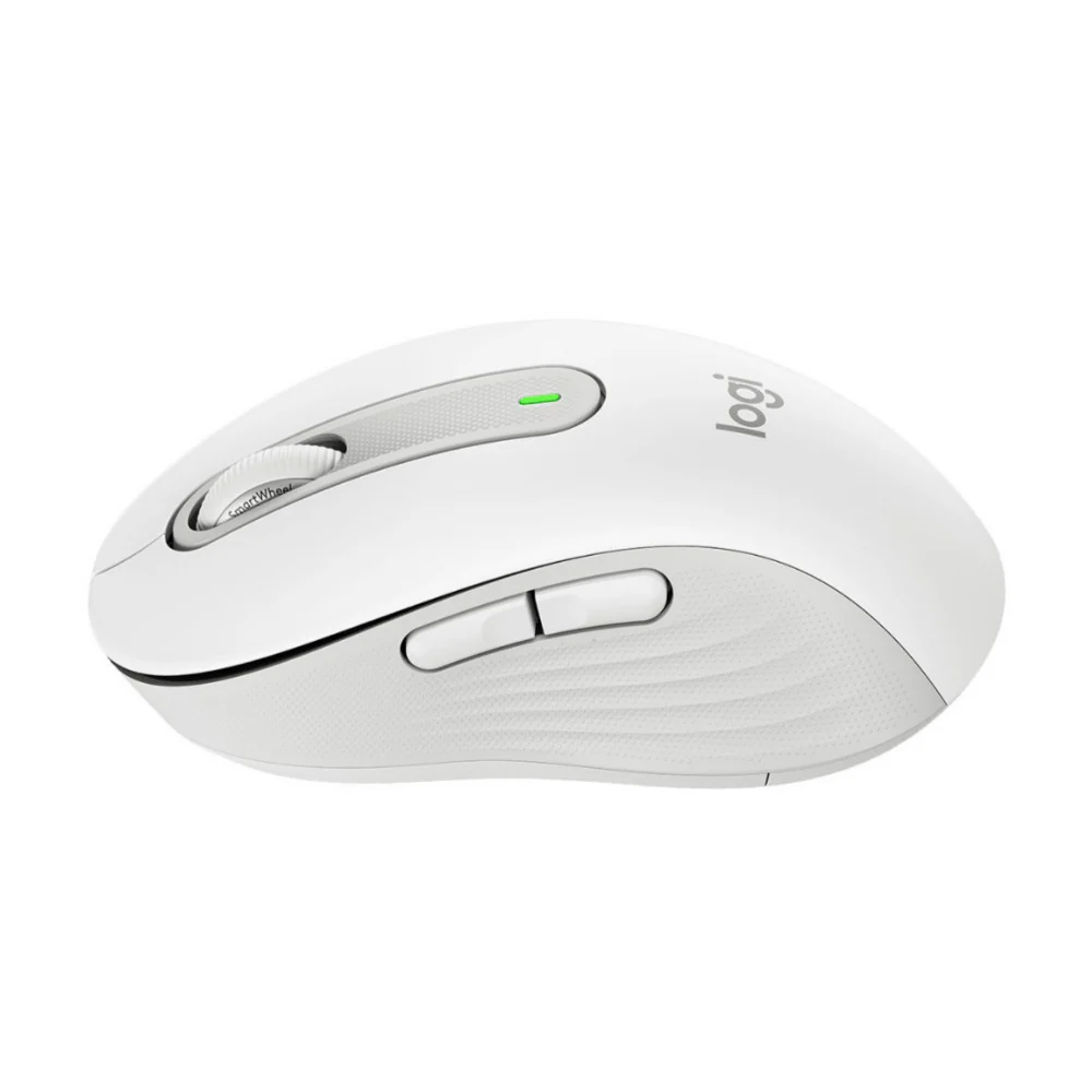 Logitech Signature M650 Wireless Mouse with Smartwheel Scrolling and Quiet Clicks (Off-White) - Image 3
