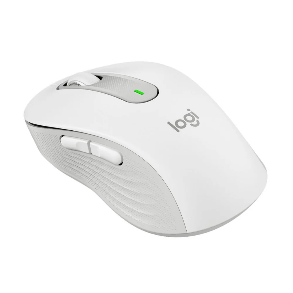Logitech Signature M650 Wireless Mouse with Smartwheel Scrolling and Quiet Clicks (Off-White) - Image 4