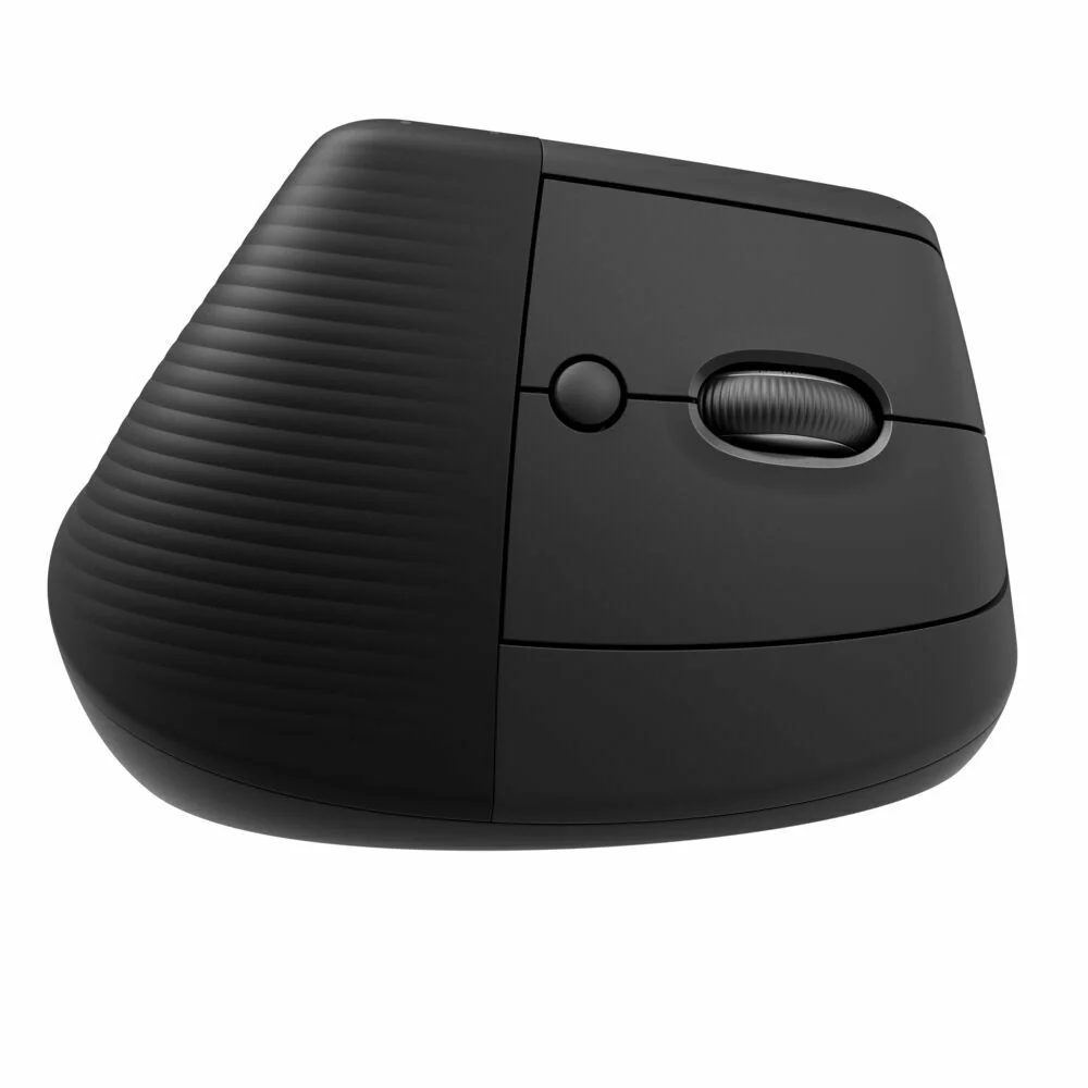 Logitech Lift Vertical Wireless Ergonomic Mouse (Graphite) and USB 3.0 Hub - Image 8