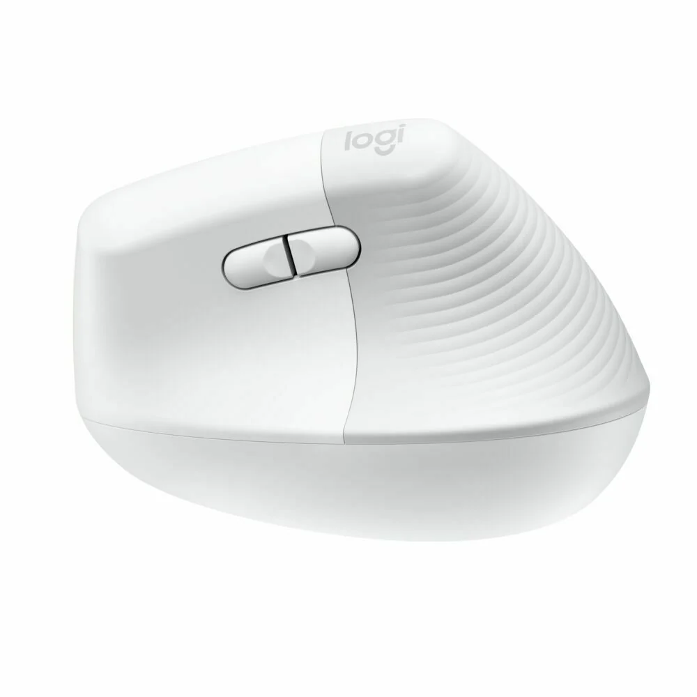 Logitech Lift Vertical Wireless Ergonomic Mouse (Pale Gray) and 4-Port USB 3.0 - Image 11
