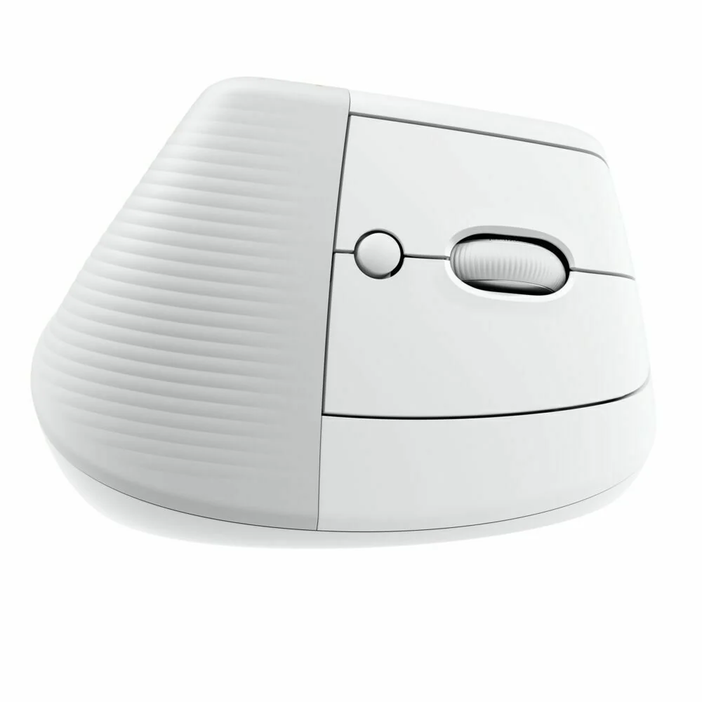 Logitech Lift Vertical Wireless Ergonomic Mouse (Pale Gray) and 4-Port USB 3.0 - Image 12