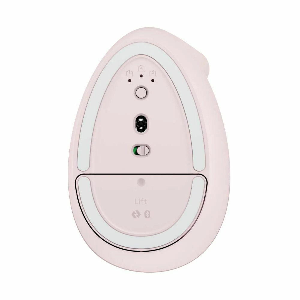 Logitech Lift Vertical Wireless Ergonomic Mouse (Rose) and USB 3.0 Hub - Image 11