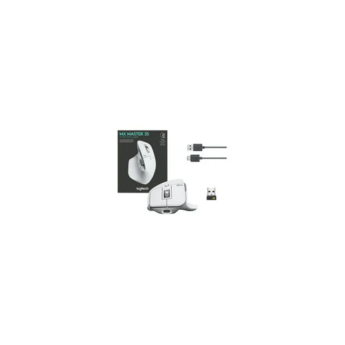 Logitech MX Master 3S Ergonomic Performance Wireless Mouse with Ultra-Fast Scrolling (Pale Gray) - Image 11