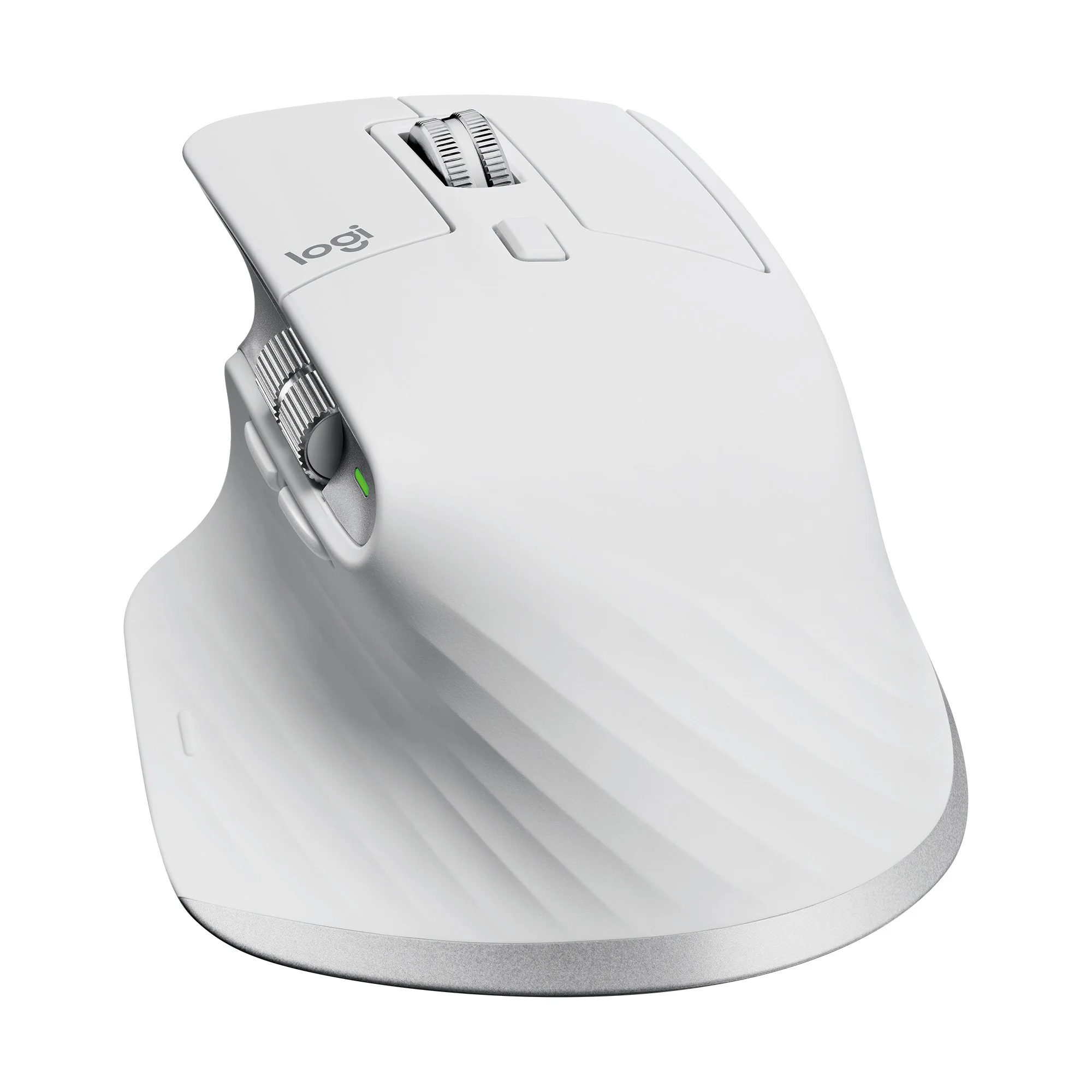 Logitech MX Master 3S Ergonomic Performance Wireless Mouse with Ultra-Fast Scrolling (Pale Gray) - Image 4