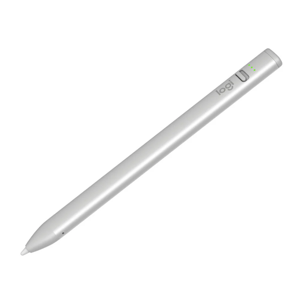 Logitech Crayon Digital Pencil for iPad 6-10 Generation with USB-C Port (Silver) - Image 3