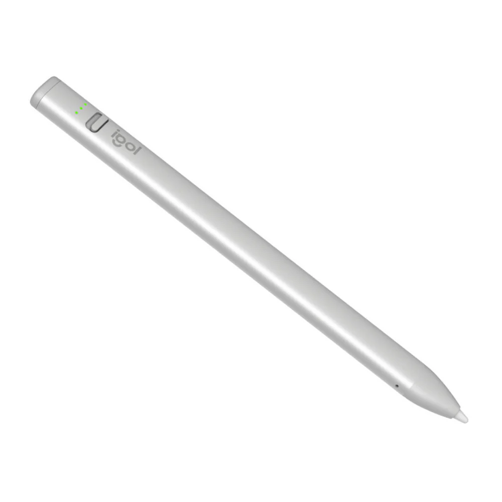 Logitech Crayon Digital Pencil for iPad 6-10 Generation with USB-C Port (Silver) - Image 4
