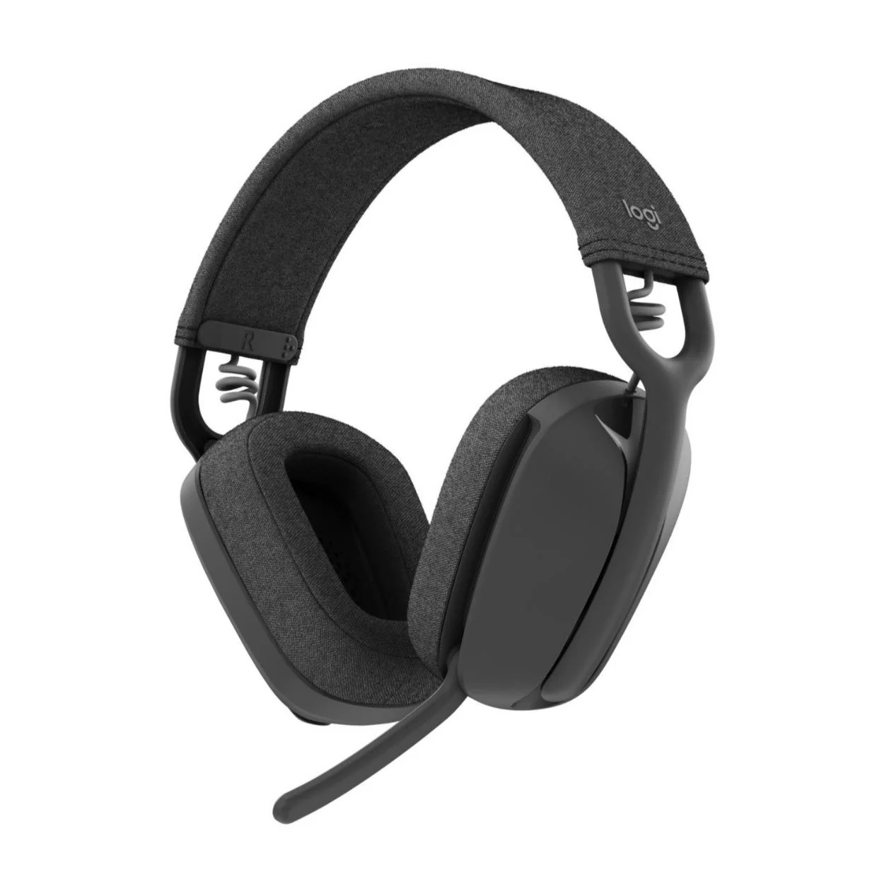 Logitech Zone Vibe 100 Lightweight, Wireless, Noise Canceling Over-Ear Headphones (Graphite) Bundle - Image 9