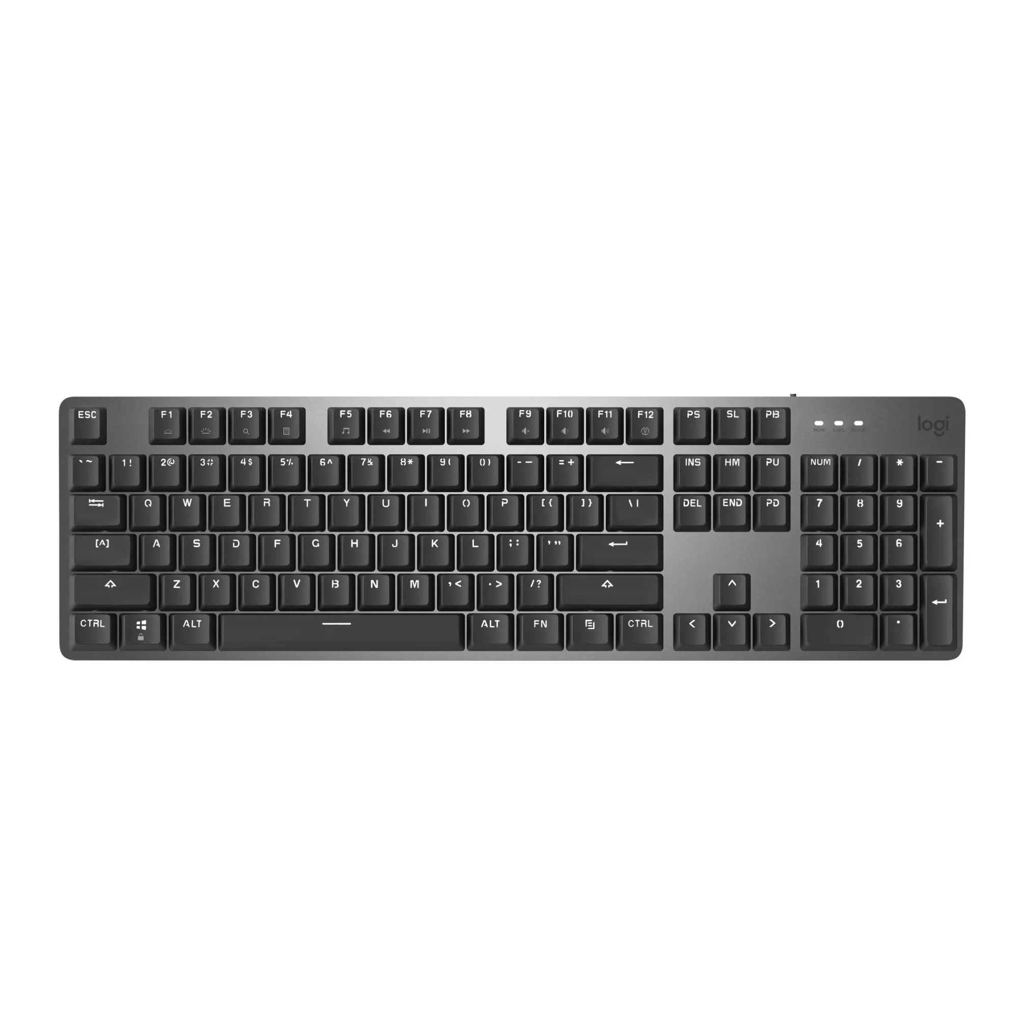 Logitech K845 Mechanical Illuminated Corded Aluminum Keyboard with Blue Switches - Image 2