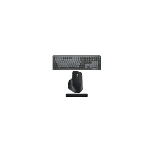Logitech MX Mechanical Illuminated Wireless Keyboard with Mouse and Palm Rest - Image 3