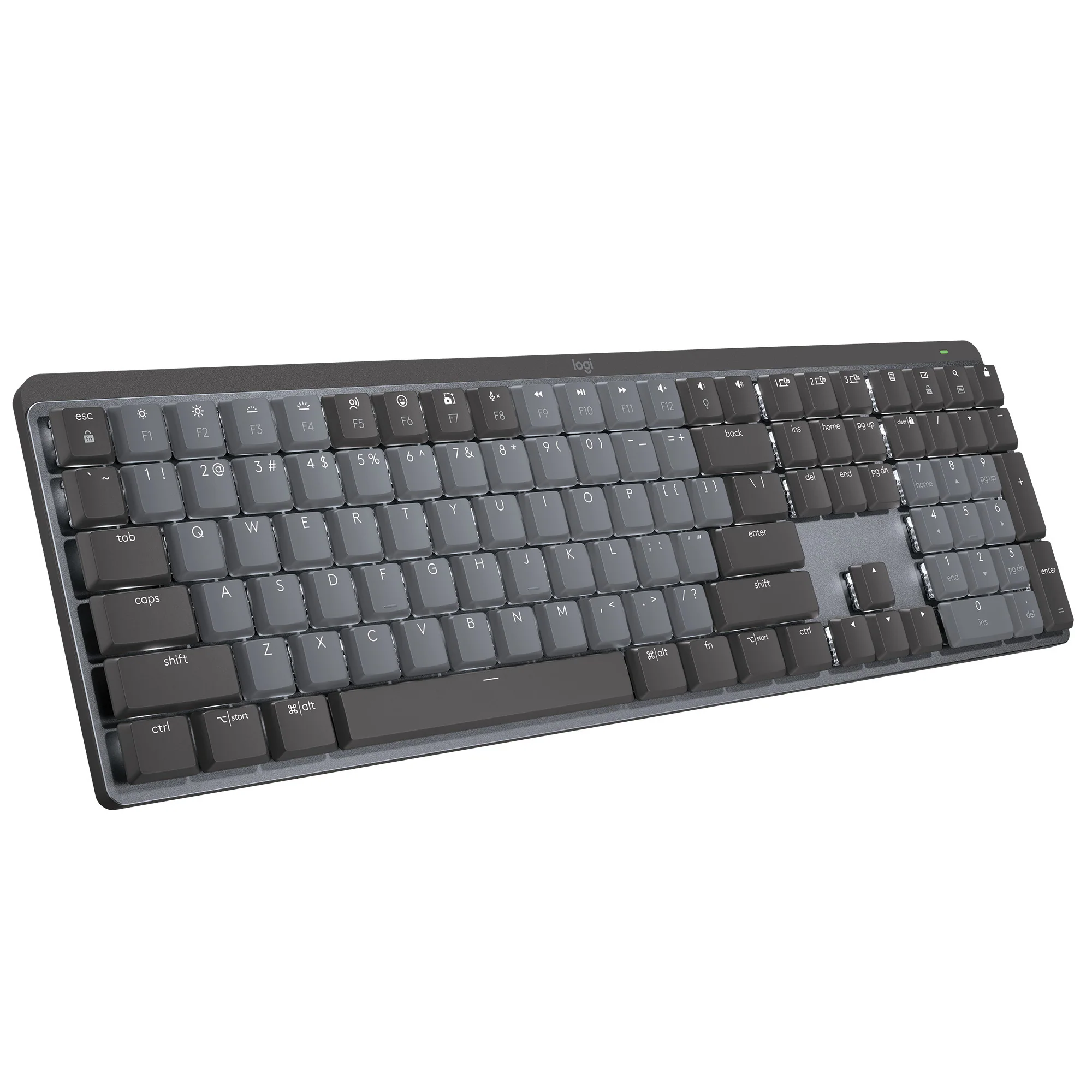 Logitech MX Mechanical Illuminated Wireless Keyboard with Mouse and Palm Rest - Image 4