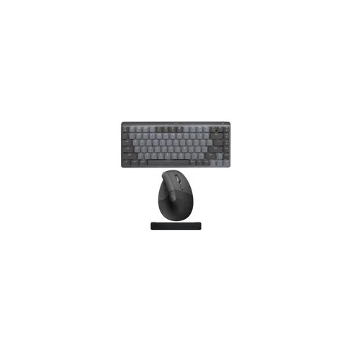 Logitech MX Keys Mechanical Mini Keyboard (Tactile) Bundle with Ergonomic Mouse - Image 3