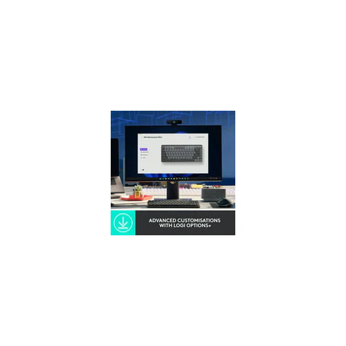 Logitech MX Mechanical Mini Linear Keyboard - Graphite - Image 7