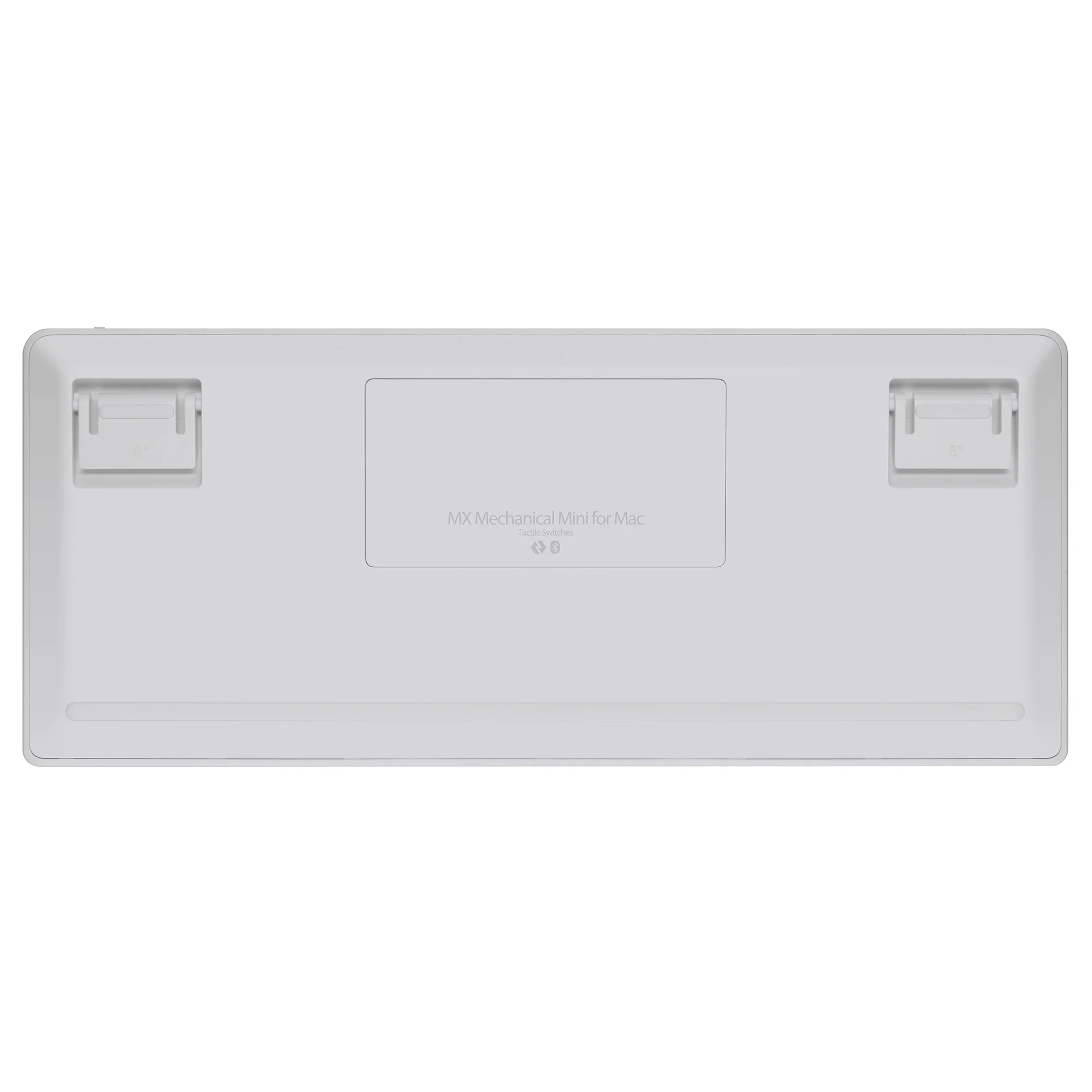 Logitech MX Mechanical Mini for Mac Minimalist Wireless Illuminated Keyboard (Pale Gray) - Image 2