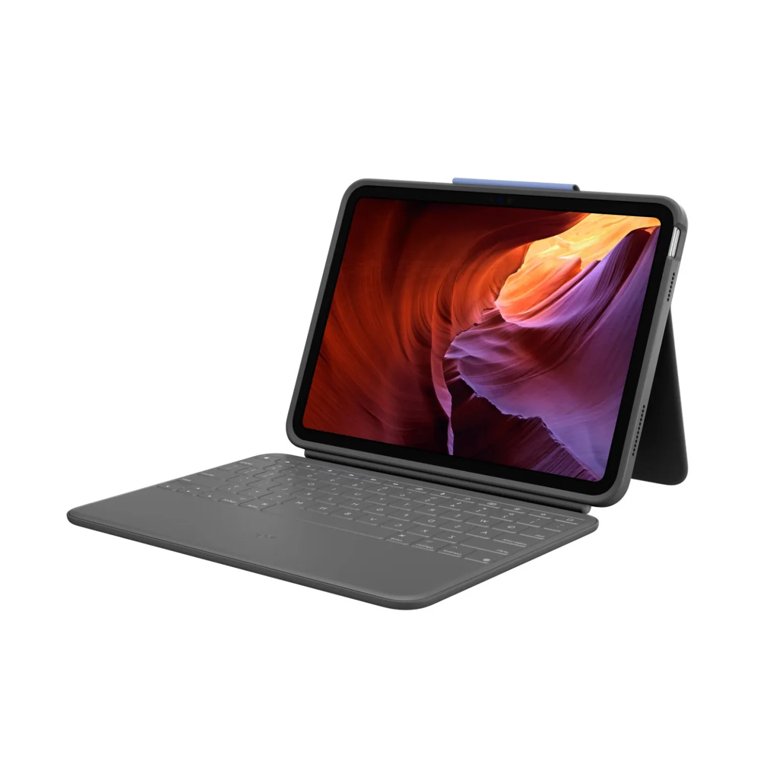Logitech Rugged Folio Keyboard Case for 10th Generation 10.9-Inch iPad (Graphite) - Image 3