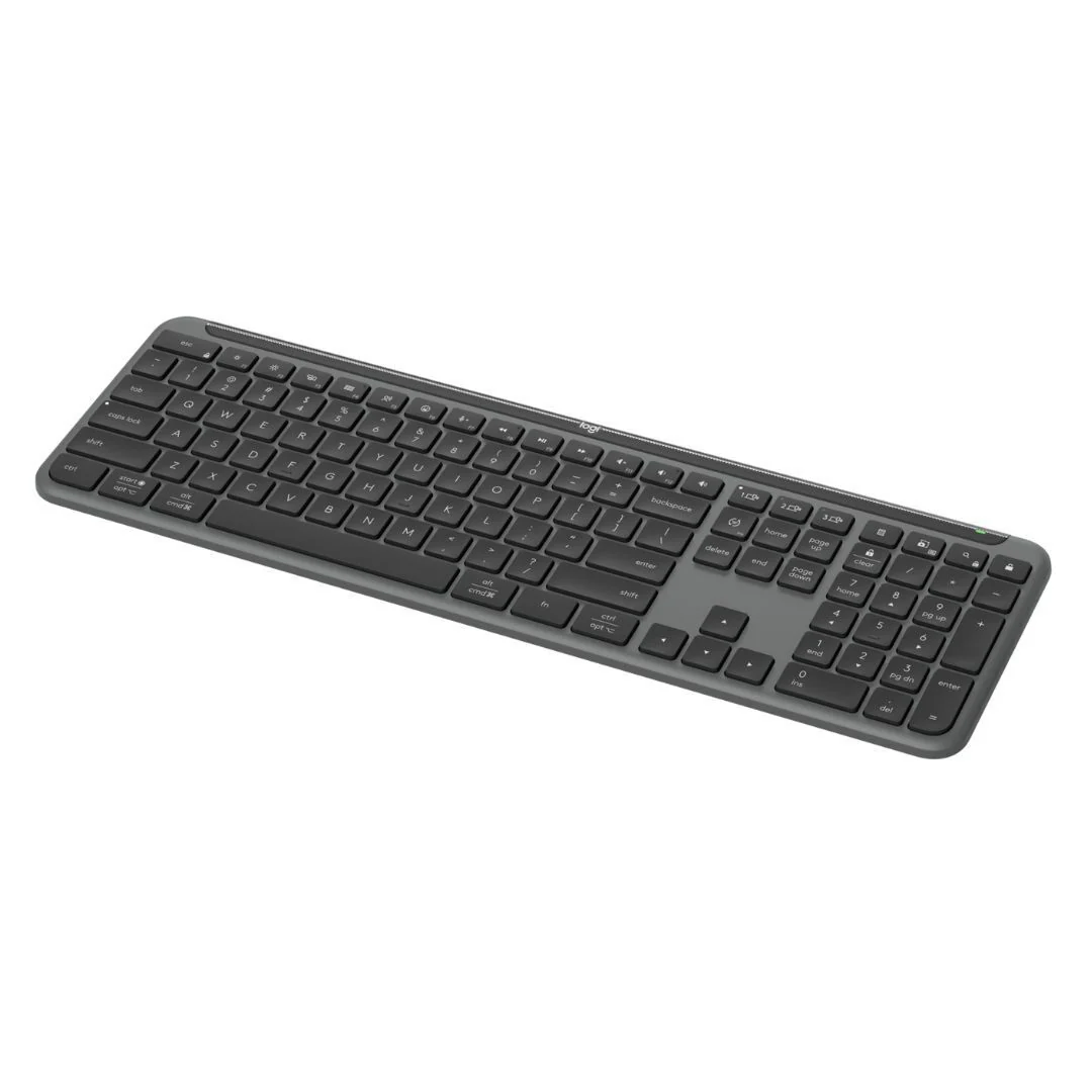Logitech Signature Slim Keyboard K950 with 3-Device Pairing and Smart Actions (Graphite) - Image 3